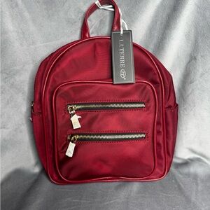 La Terre Red Mini Backpack